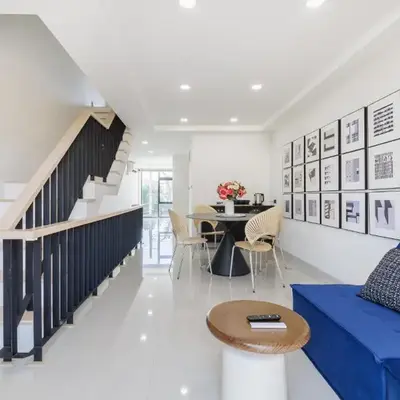 Advanced townhouses can accommodate 14 people