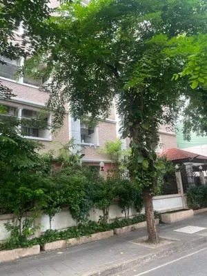 a tree on the side of a building at Viriyapon in Bangkok