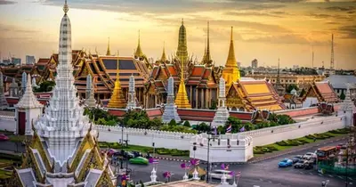 a view of a city with a lot of buildings at XX GO INN Khaosan Road BKK โกอินน์ ตรอกข้าวสาร in Bangkok