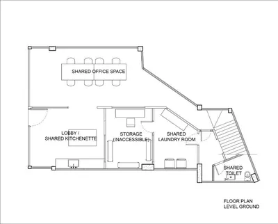 a floor plan of a house at home22 Private Residence in Bangkok