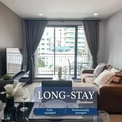 2Br Modern Comfort at Vibrant Asok BTS Station