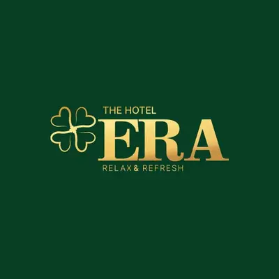 a logo for the hotel erra relais retreat at The Hostel Era in Bangkok
