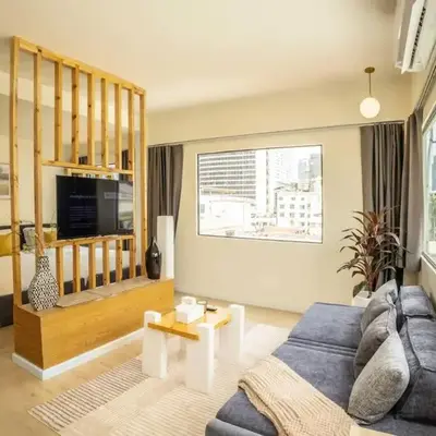 Cozy studio room for 3 guests at Center-Silom - 5B