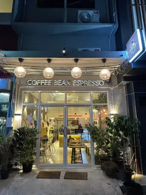 a coffee bean express sign in front of a store at Twenty Two Place Sukhumvit 22 in Bangkok