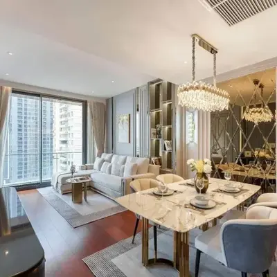Prime Area Super Cozy Luxury 2 bedroom Asoke BTS