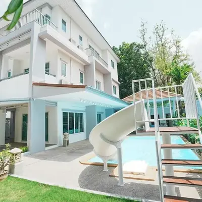 906 Bangkok City Center Single Pool Villa BTS Asok 5 Bedrooms 6 Bathrooms