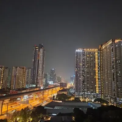 Mari's space city view
