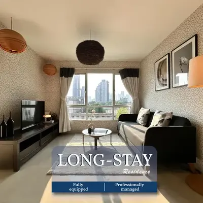 Downtown Modern 1BR - Ultra Fast WiFi - BTS Thonglor