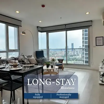 Contemporary High-Rise 2BR - Ultra Fast Wifi - Sathorn