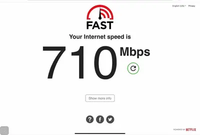 a diagram of the fast speed is mbps at BTS Asoke 6bedroom townhouse in Bang Kapi