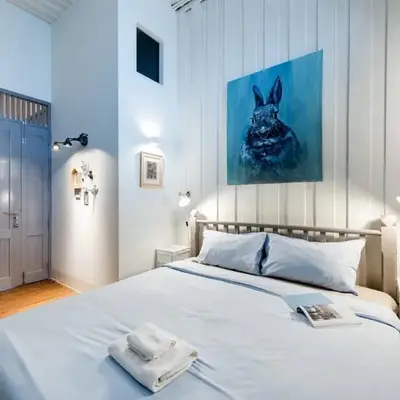 Non Inn The Diamond Artisan King and Twin Rooms with Private Coffee Station and InnerCourt Quiet View near Riverside and ICONSIAM