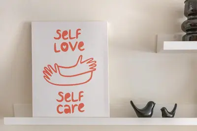 a picture of two hands on a sign on a shelf at Nueng Rana 232 Corner view 1BR Duplex 3beds / 2B in Samphanthawong