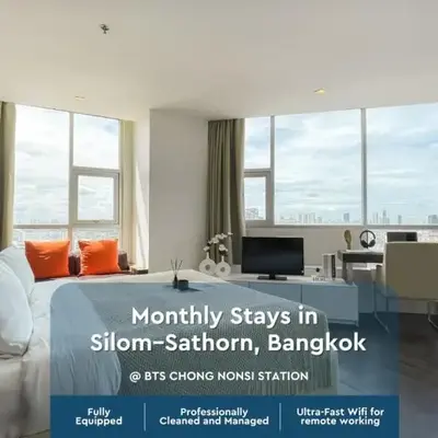 Spacious City 118 SQM Fast WiFi BTS Chong Nonsi