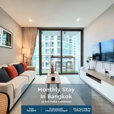Modern elegance 2B Ultra Fast WiFi BTS Phrakhanong