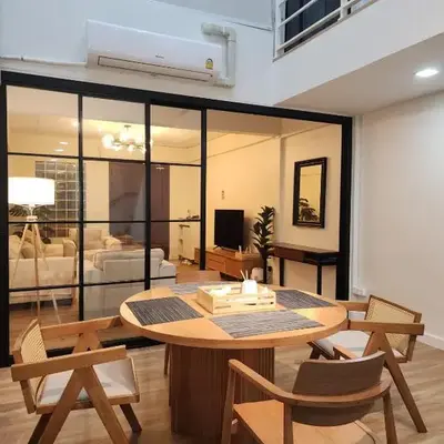 Super cozy new townhome in central of Bangkok 4 PAX