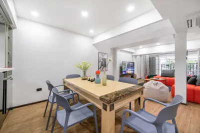 a dining room with a table and chairs at 4BR House For Family&Friends in Bangkok