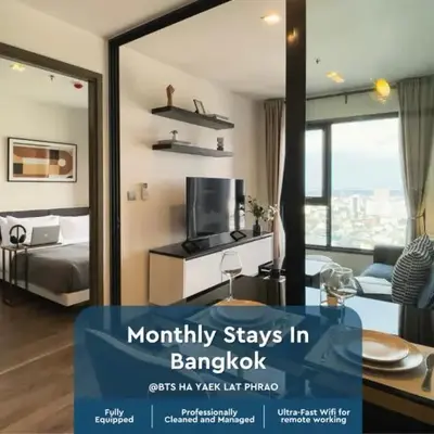 Near BTS - High-Floor - Rooftop Pool - Sontana