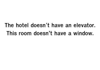the hotel doesnt have an elevator this room doesnt have a window text line at Solumie Boutique Hotel in Bangkok