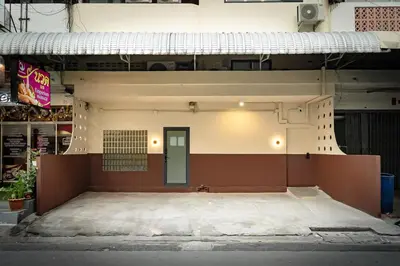 a building with a large room with a largeermottermott at A 3BR apartment for 8 pax on 3Floor in Bangkok