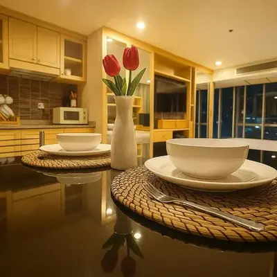 Modern Suite near BTS Nana Netflix Sky View