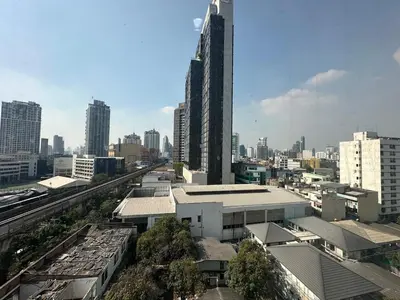 a view of a city with tall buildings at Page65-Bangkok Urban Light & City Rhythm -Ekkamai in Bangkok