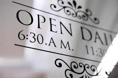 a close up of a sign with the words open dance at Khaosan Palace Hotel in Bangkok