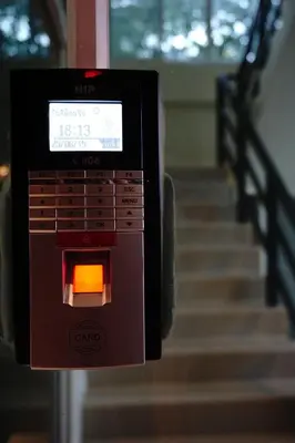a machine with a staircase in the background at The Arni Sukhumvit 101 in Bangkok