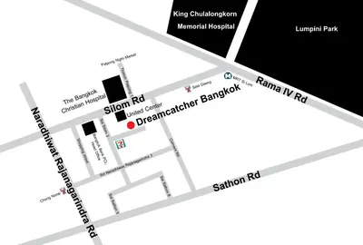 a map of the lenovo park in moscow at Dreamcatcher Bangkok in Bangkok
