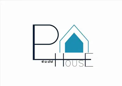 a logo for a house at PA House Apartment in Bangkok
