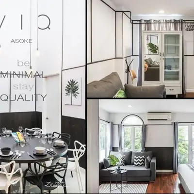 MIQ Asoke808 Villa - Asoke BTS - garden pool - 16 Pax