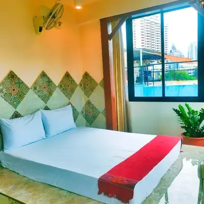 Sky bedroom with a smooth life view
